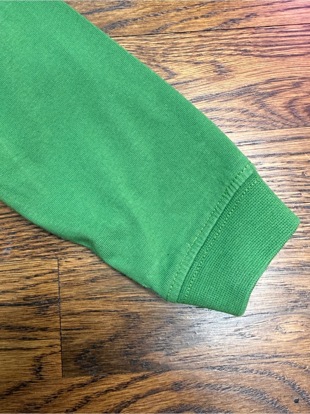 John Deere Boys Yellow Body Green Sleeve Tractor Tee Reverse Tractor on Back 2T - Picture 6 of 11